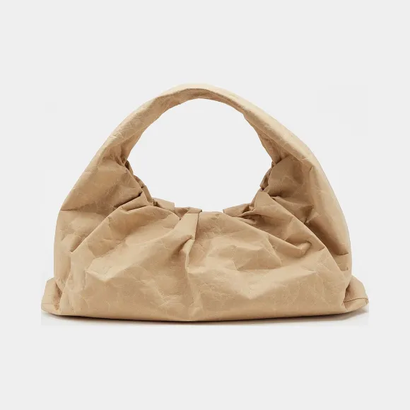 葆蝶家/Bottega Veneta 牛皮纸色 The Shoulder Pouch手袋 607984-VA950-9235