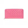 葆蝶家/Bottega Veneta 粉色 100% 皮质r 女士 钱包 608051-VCPP2-5632