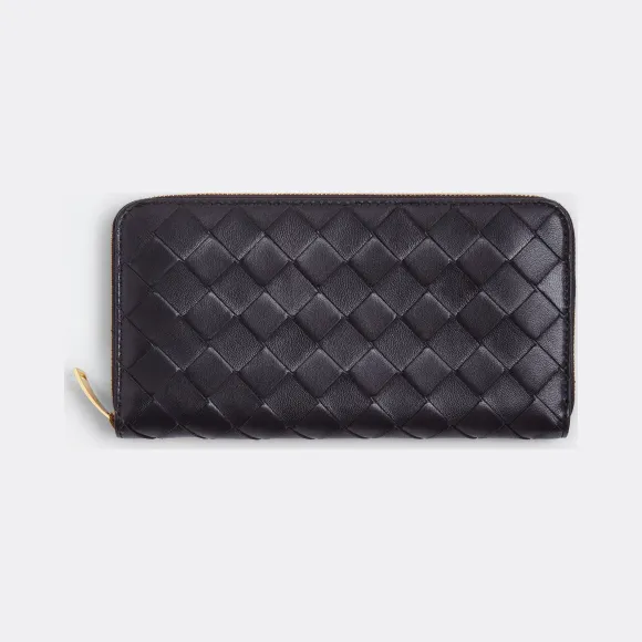 葆蝶家/Bottega Veneta 女士-小皮具-环绕式拉链钱包 608051VCPP28648