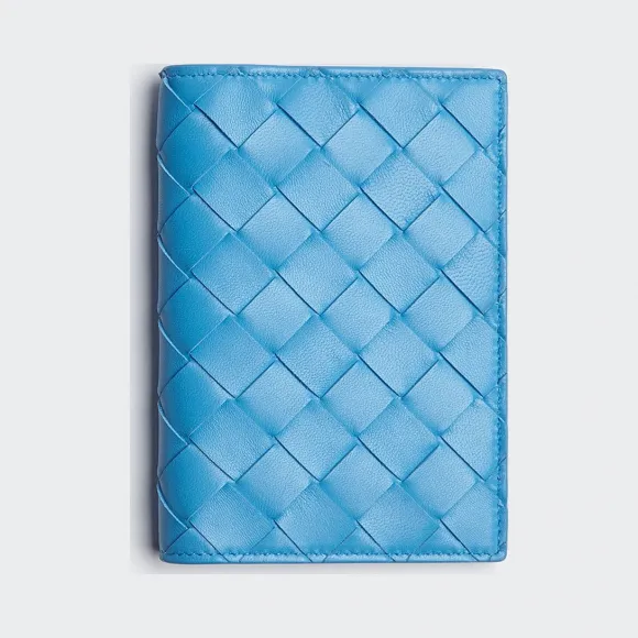 葆蝶家/Bottega Veneta 清幽色 护照夹 608061-VCPP2-4611
