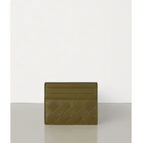 葆蝶家/Bottega Veneta 编织小羊皮卡片夹 608078VCPP32855