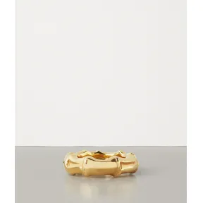 葆蝶家/Bottega Veneta 镀金纯银戒指 608399VAHU08120