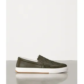 葆蝶家/Bottega Veneta INTRECCIATO编织小牛皮运动鞋 608751VT0313357