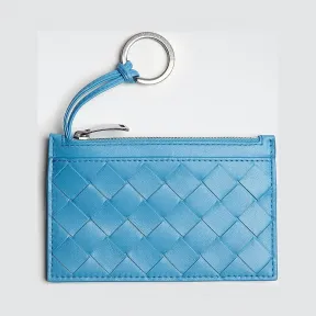 葆蝶家/Bottega Veneta 清幽色 钥匙包 608784-VCPP3-4611