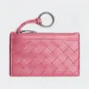 葆蝶家/Bottega Veneta 粉红色 钥匙包 608784-VCPP3-5632