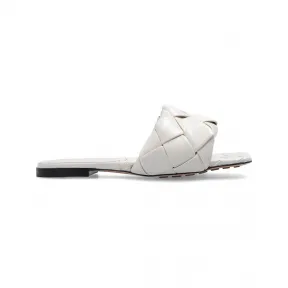 葆蝶家/Bottega Veneta 奶油色 外 层:|Lamb 皮质r||内 层:|Lamb 皮质r||鞋底:|皮质r|橡胶| 女士 拖鞋 608853-VBSS0-9031