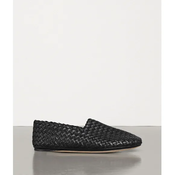 葆蝶家/Bottega Veneta 黑色 便鞋 609106-VBSN0-1000