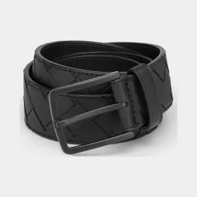 葆蝶家/Bottega Veneta 编织牛皮腰带 609182VCPQ38984