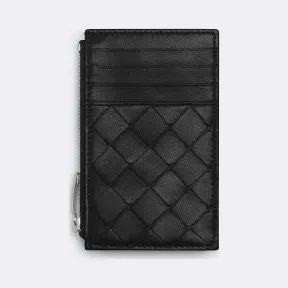 葆蝶家/Bottega Veneta 女士-小皮具-卡片包-配零钱袋拉链卡包 609294VCPP38803