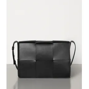 葆蝶家/Bottega Veneta 黑色 斜挎包 618793-VB1K0-1229