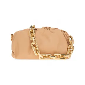 葆蝶家/Bottega Veneta 米色 外 层:|100% 小牛 皮质r||内 层:|100% 小牛 皮质r||其他 elements:|金属| 女士 单肩包 620230-V1BW0-2700