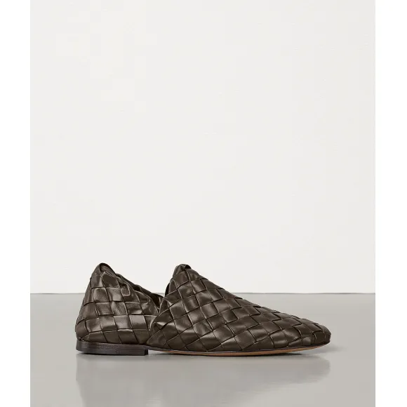 葆蝶家/Bottega Veneta 深巧克力色 便鞋 620304-VBTR0-2113