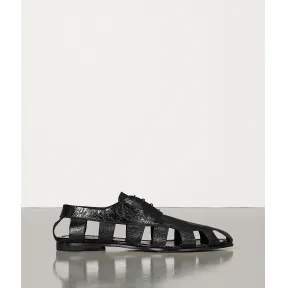 葆蝶家/Bottega Veneta 黑色 • 系带鞋 620306-VBSH0-1000