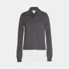 葆蝶家/Bottega Veneta 钢铁灰 开衫 628783-VKXJ0-1235