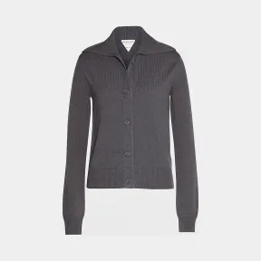 葆蝶家/Bottega Veneta 钢铁灰 开衫 628783-VKXJ0-1235