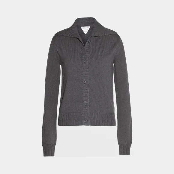 葆蝶家/Bottega Veneta 钢铁灰 开衫 628783-VKXJ0-1235