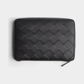 葆蝶家/Bottega Veneta 黑色、橙色 旅行包 629700-VCQT4-1129