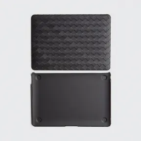 葆蝶家/Bottega Veneta 黑色 13英寸笔记本电脑包 629824-VCPQ0-1000