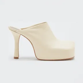 葆蝶家/Bottega Veneta 蜡白色 BV Bold皮鞋 630148-VBP40-8279