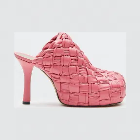 葆蝶家/Bottega Veneta 奶昔色 BV Bold皮鞋 630149-VBT10-5610