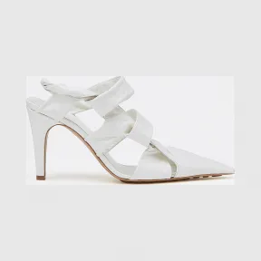 葆蝶家/Bottega Veneta 白色 BV Point尖头鞋  630187-VBP10-9000