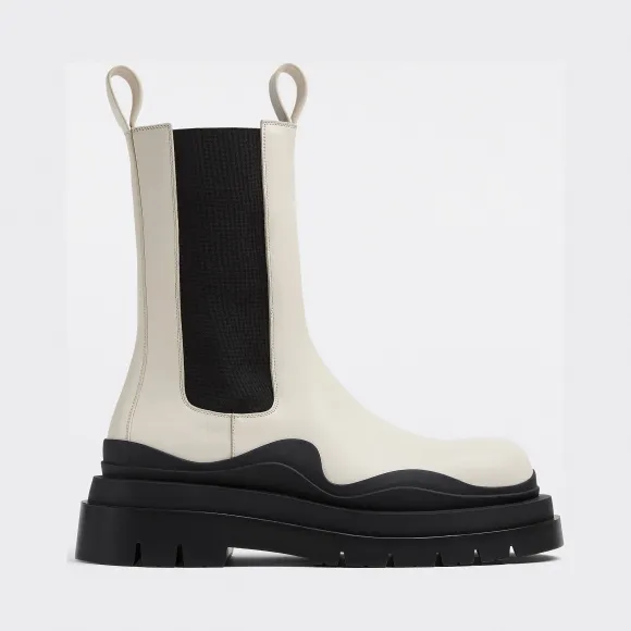 葆蝶家/Bottega Veneta 男士-鞋履系列-TIRE皮靴 630284VBS509049