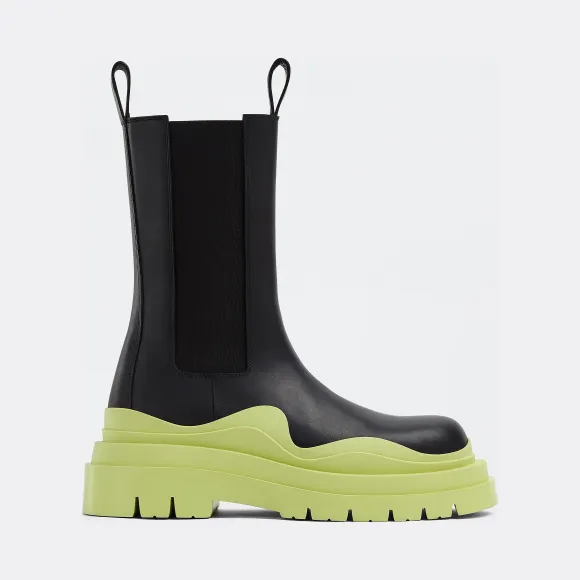 葆蝶家/Bottega Veneta 女士-鞋履系列-TIRE皮靴 630297VBS501273