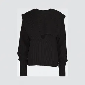 葆蝶家/Bottega Veneta 深咖啡色 针织衫 631329-VKWD0-2021