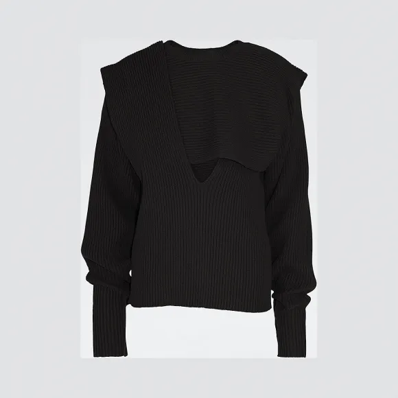 葆蝶家/Bottega Veneta 深咖啡色 针织衫 631329-VKWD0-2021