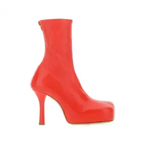 葆蝶家/Bottega Veneta 红色 红色 BV Bold 踝靴 631934VBP406144