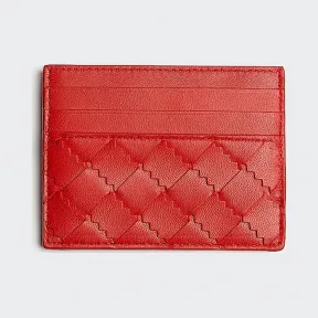 葆蝶家/Bottega Veneta 红鞋色 卡套 635042-VA961-6408