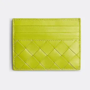 葆蝶家/Bottega Veneta 奇异果绿 卡套 635042-VCPP3-3520