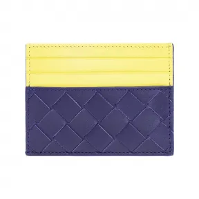 葆蝶家/Bottega Veneta 紫色 100% 小牛 皮质r 男士 卡夹 635057-VCPQ5-5105