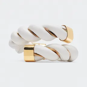 葆蝶家/Bottega Veneta 白色、金色抛光 手镯 636837-VAHUA-9000