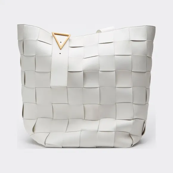 葆蝶家/Bottega Veneta 白色 肩背包 639323-VMAY1-9033