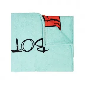 葆蝶家/Bottega Veneta 蓝色 100% 棉质 男士 浴巾 656909-4V106-3054