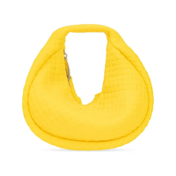 葆蝶家/Bottega Veneta 黄色 聚氨酯e|聚酰胺e 女士 流浪包 690649-V1QD0-7220