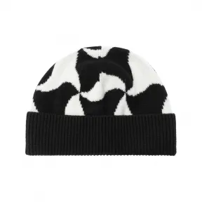 葆蝶家/Bottega Veneta 黑白色 100% 羊毛 男士 帽子 691708-V1SF0-1069