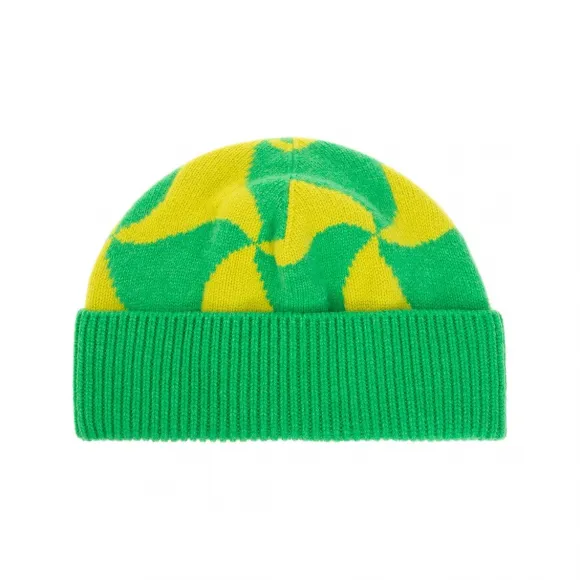 葆蝶家/Bottega Veneta 绿色 100% 羊毛 女士 帽子 691985-V1SF0-7072