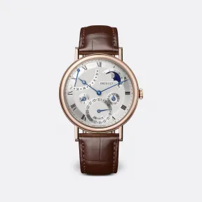 宝玑/Breguet Classique经典系列 39MM 18k玫瑰金 自动上链 男表 7327BR-11-9VU