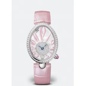 宝玑/Breguet reine-de-naples-那不勒斯王后系列 36,5 MM 白色金 自动机械机芯 女表 8915BB-5D-964-D0
