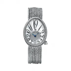宝玑/Breguet 那不勒斯皇后 Reine De Naples 系列 18k白金镶钻 自动机械机芯 女表 8918BB-58-J39-D00D
