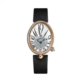 宝玑/Breguet 那不勒斯皇后 Reine De Naples 系列 18k玫瑰金镶钻 自动机械机芯 女表 8918BR-58-864-D00D