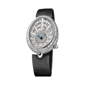 宝玑/Breguet 那不勒斯皇后 Reine De Naples 系列 18k白金镶钻 自动机械机芯 女表 8939BB-6D-864-DD0D