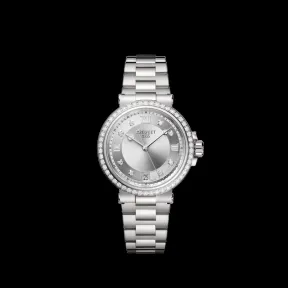 宝玑/Breguet marine-航海系列 33.8 MM 钢 自动机械机芯 女表 9518ST-1D-S80-D0-01