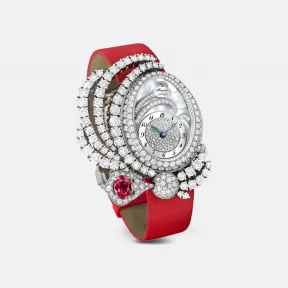 宝玑/Breguet 高级珠宝腕表系列 白金 自动机械机芯 女表 GJE16BB20-8924-R01