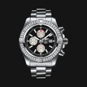 百年灵/Breitling 复仇者 Avenger 系列 精钢, 镶钻表圈 自动机械机芯 男表 A1337153_BC29_168A