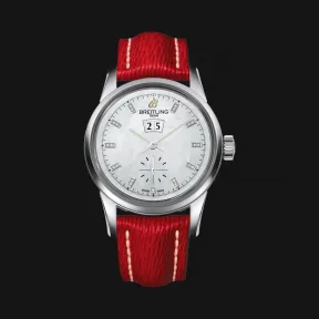 百年灵/Breitling 越洋 Transocean 系列 精钢 自动机械机芯 男表 A1631012_A765_219X_A18BA.1