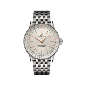 百年灵/Breitling 航空计时自动机械腕表36（Navitimer Automatic 36） - 奶油色 A17327211G1A1