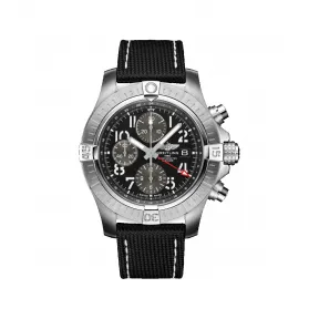 百年灵/Breitling avenger 系列 45.0 MM 精钢 自动上弦机械机芯， 第二时区（24小时） 男表 A24315101B1X1